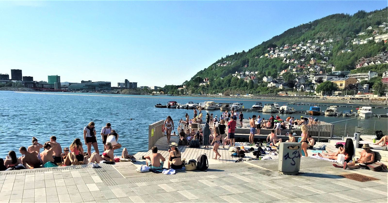 5 min gange til badebryggene foran Kunsthøgskolen Galleribilde