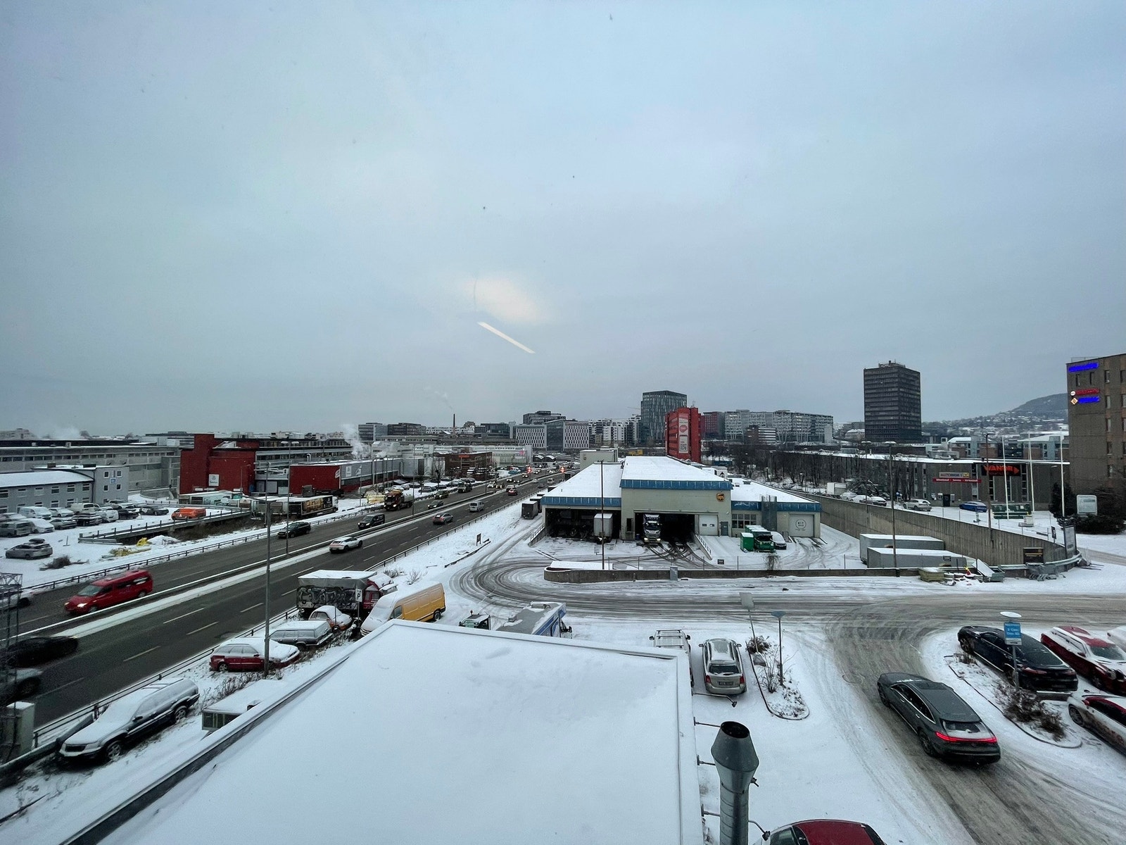 Utsikt fra kontoret Galleribilde