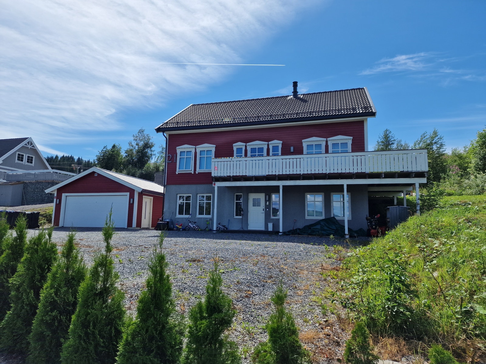 Rommene ligger i sokkel Galleribilde