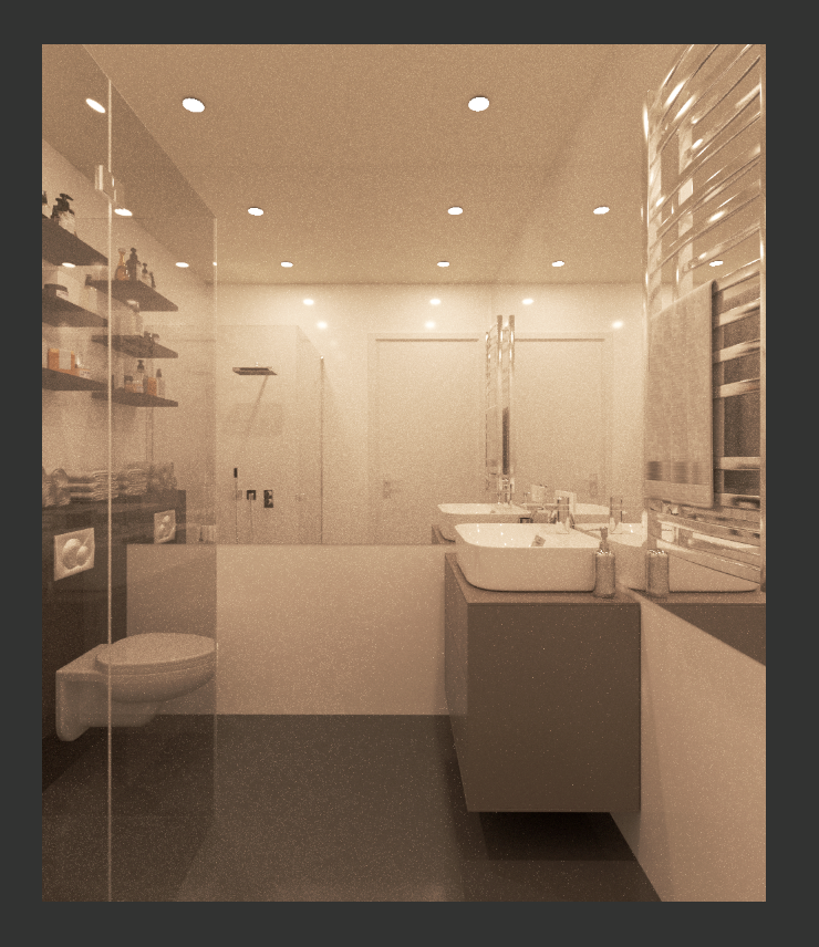 Illustrasjonsbilde Baderom - Forslag til oppussing Galleribilde