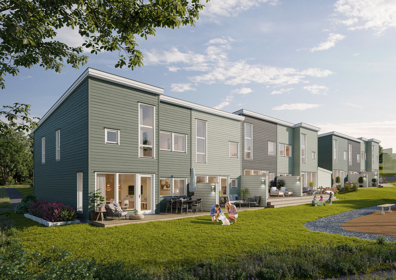 Illustrasjon - Hus 1 Galleribilde