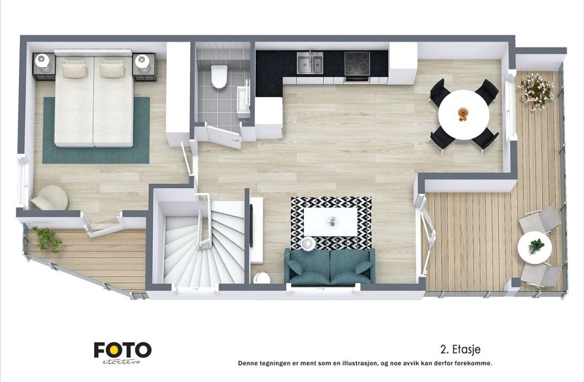 2. etasje Galleribilde