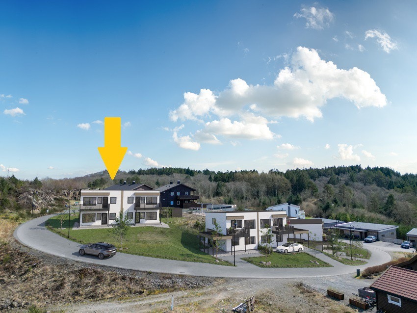 Boligen vil få en fin beliggenhet i ett nyere og attraktivt boligfelt Galleribilde