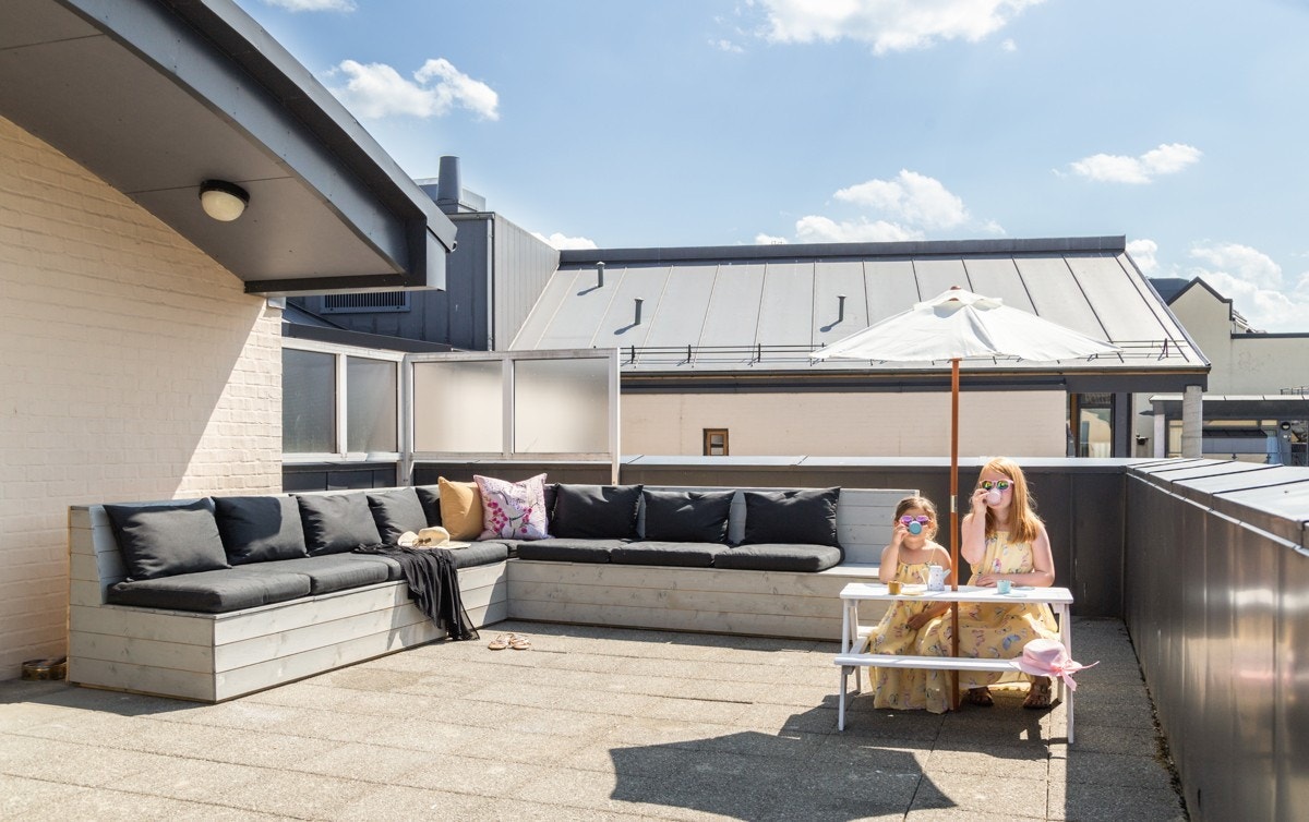 Takterrasse Galleribilde