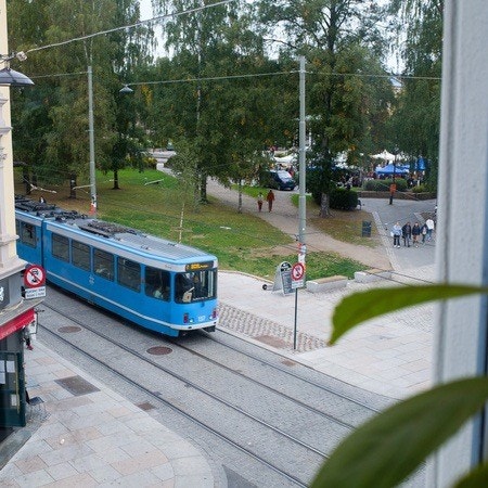 Utsikten fra stuen Galleribilde