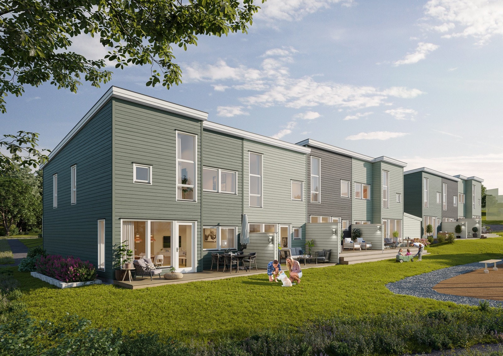 Illustrasjon - Hus 1 Galleribilde