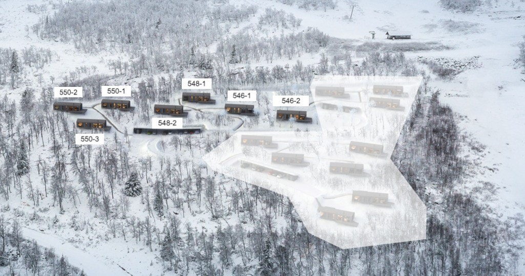 Hyttevelger, Salgstrinn 1, 7 hytter- Uvdal Compact Lodge Galleribilde