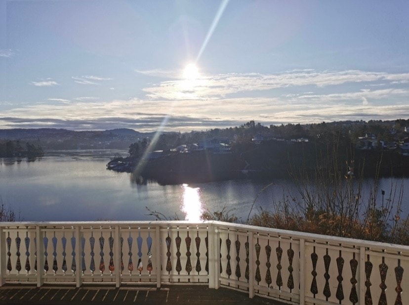 Utsikt fra stue/terasse Galleribilde