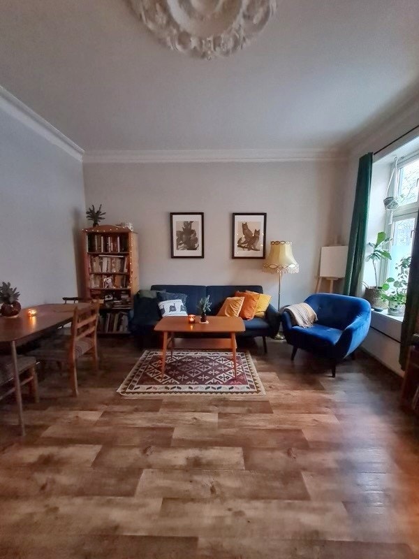 Romslig stue Galleribilde