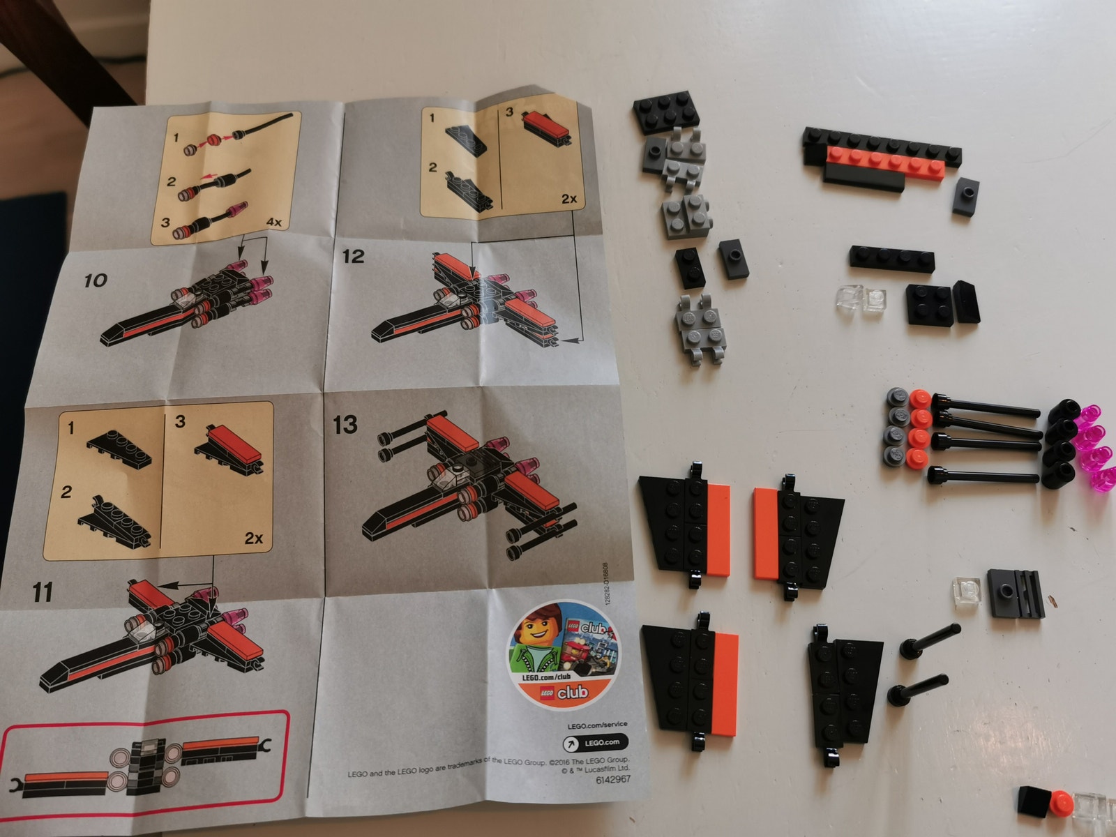 Lego 911841 Lego X Wing Instructions Poe Lego Star Wars 30278