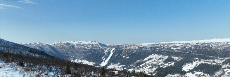 Utsikten fra hyttene, taket til Uvdal- porten til vidda! Galleribilde