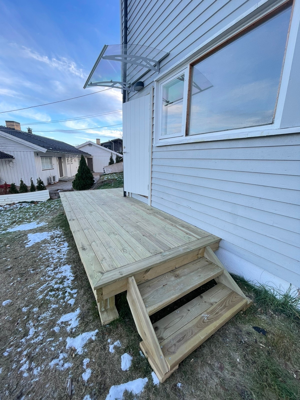 Inngang/terrasse Galleribilde