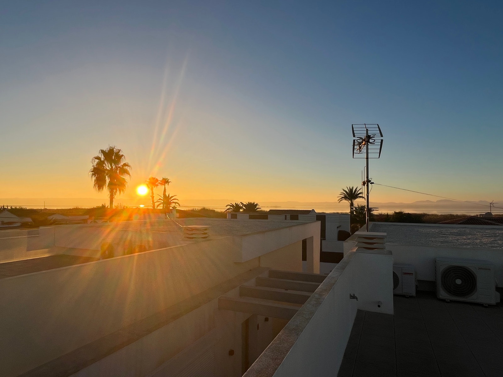 Bilde tak terrassen Galleribilde