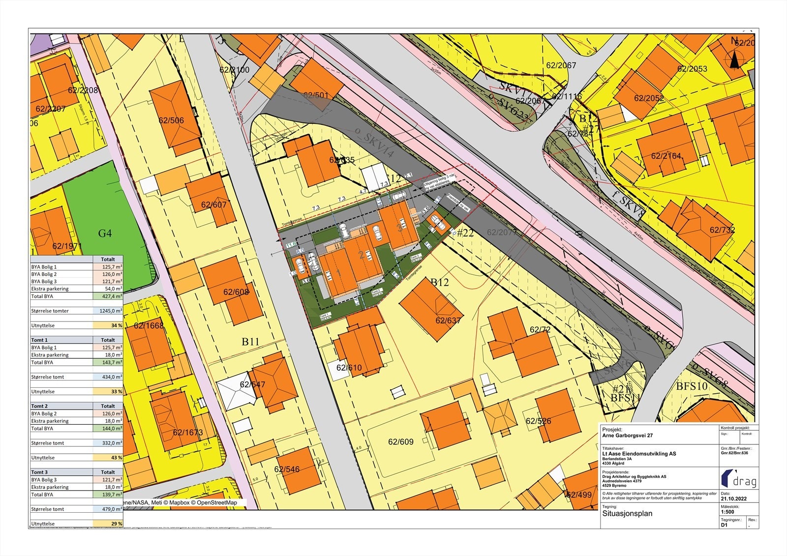 Situasjonsplan Galleribilde