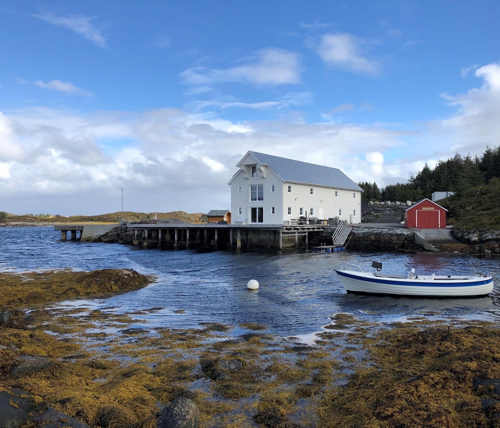 Ersholmen Brygge Galleribilde