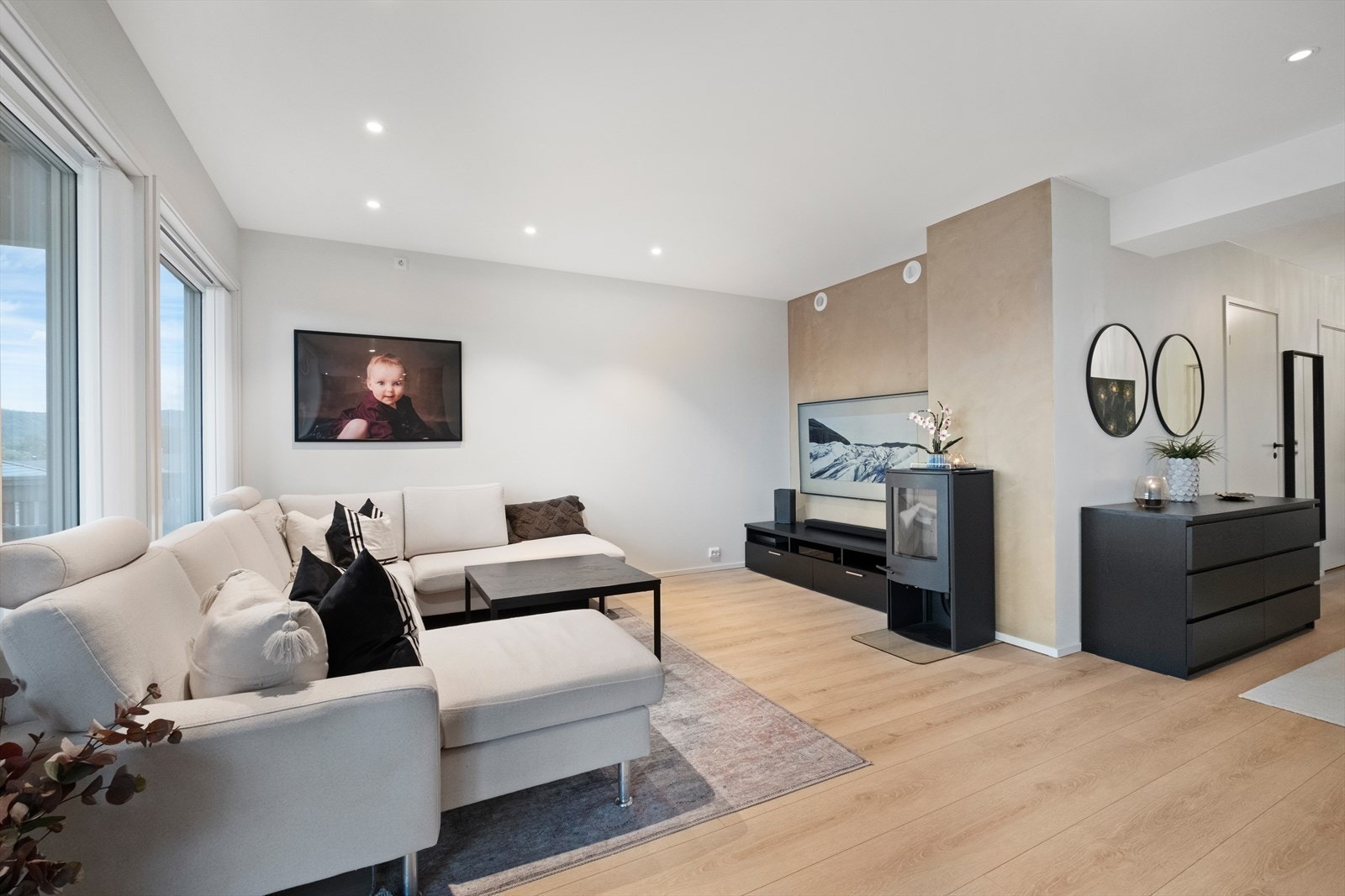 Bilder fra lignende leverte boliger med kundetilpasninger. Galleribilde