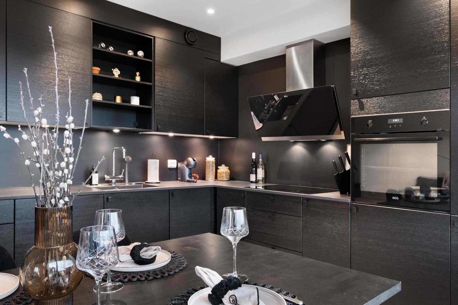 Bilder fra lignende leverte boliger med kundetilpasninger. Galleribilde