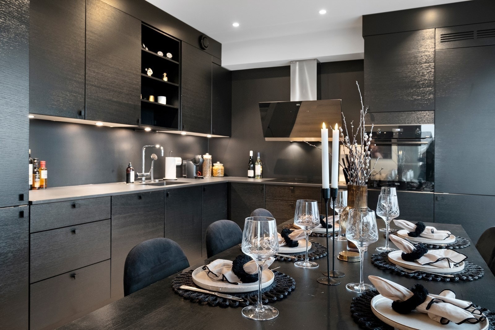 Bilder fra lignende leverte boliger med kundetilpasninger. Galleribilde