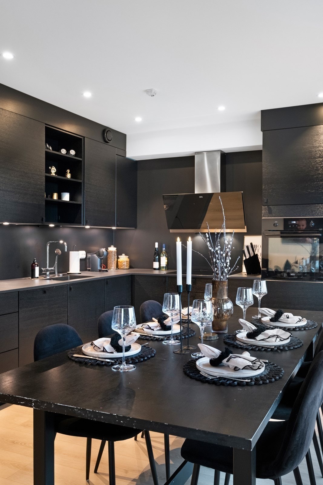 Bilder fra lignende leverte boliger med kundetilpasninger. Galleribilde