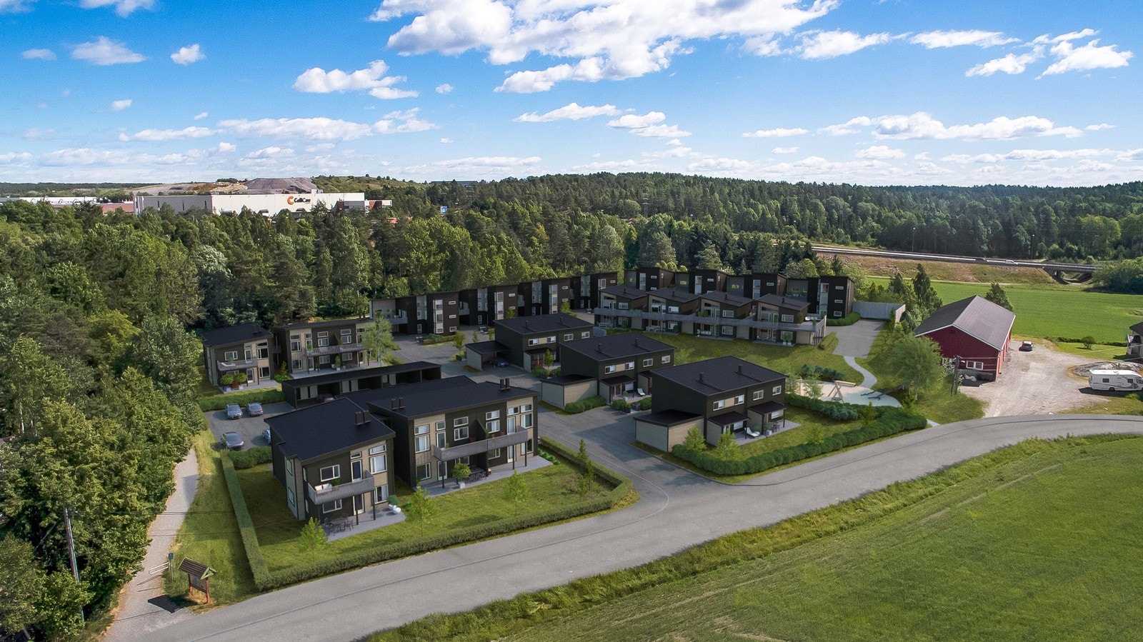 Illustrasjon over område Galleribilde