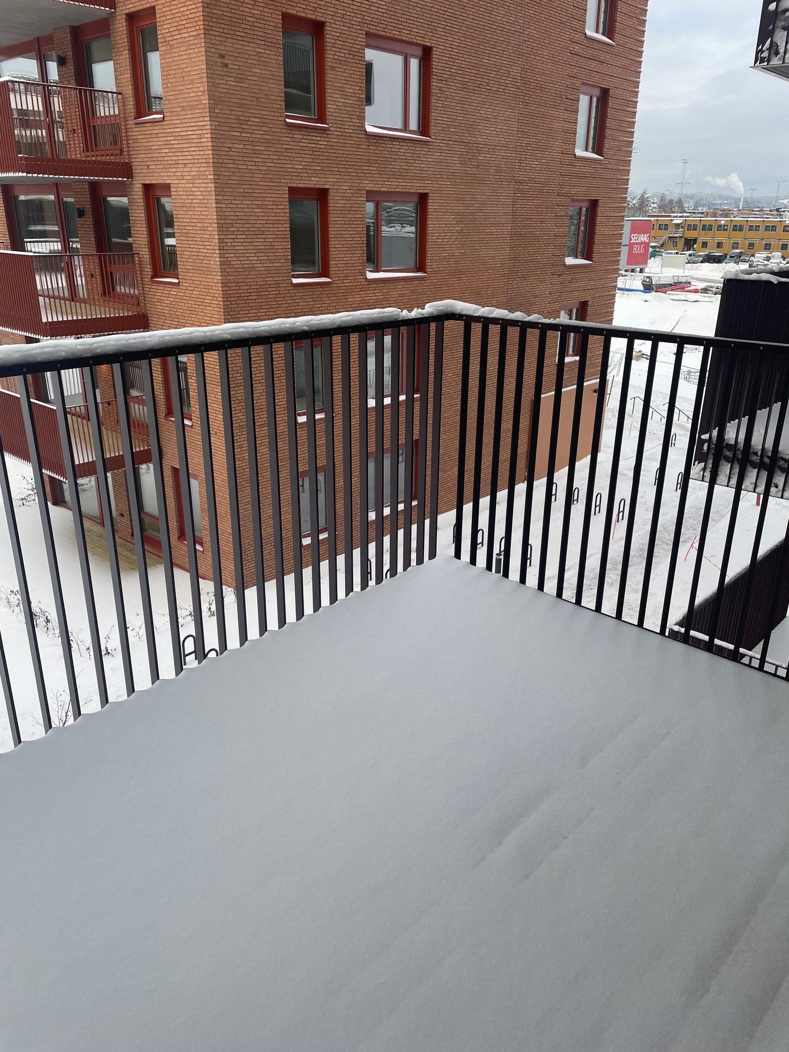 Stor fin balkong Galleribilde