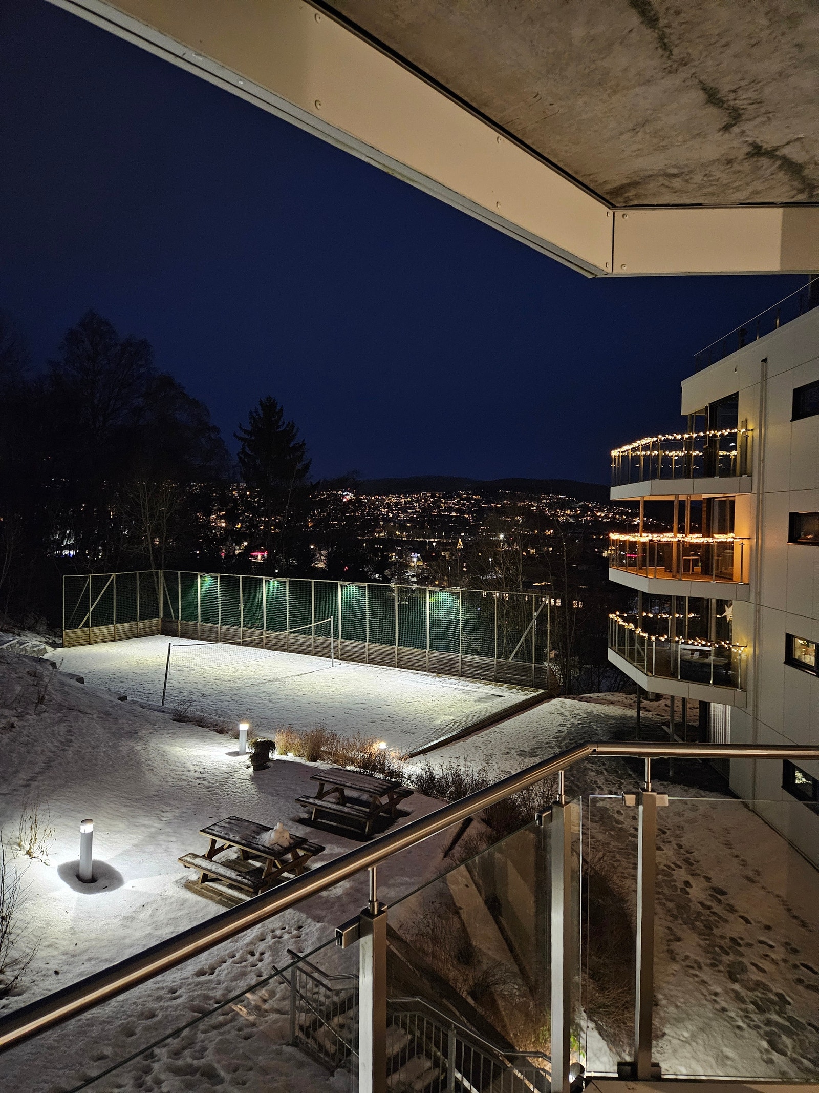 Utsikt fra veranda Galleribilde