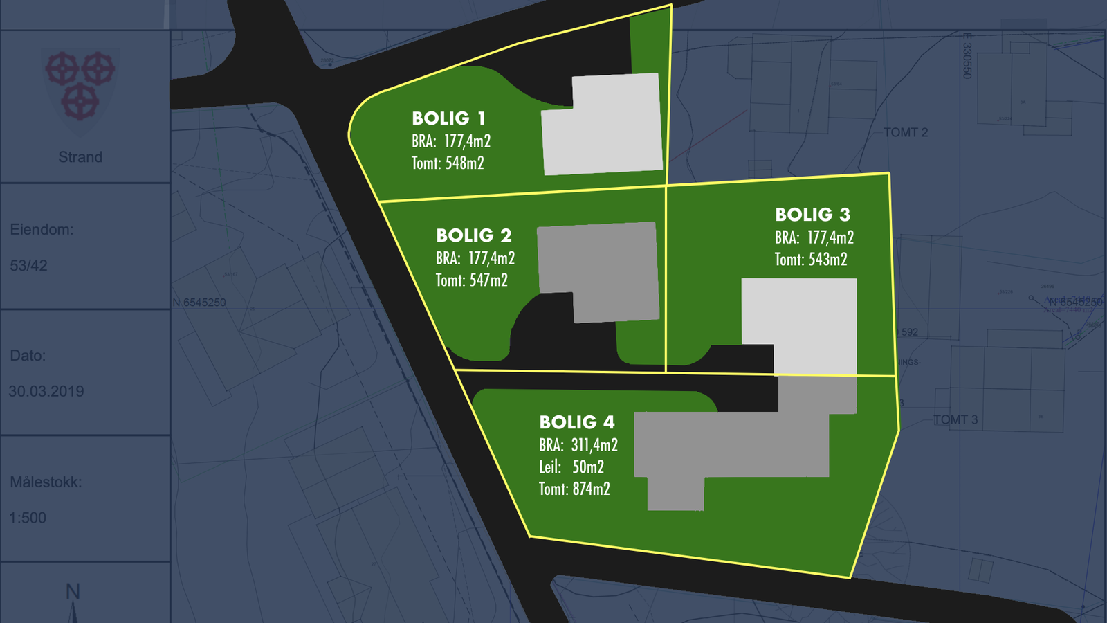 Situasjonskart Galleribilde