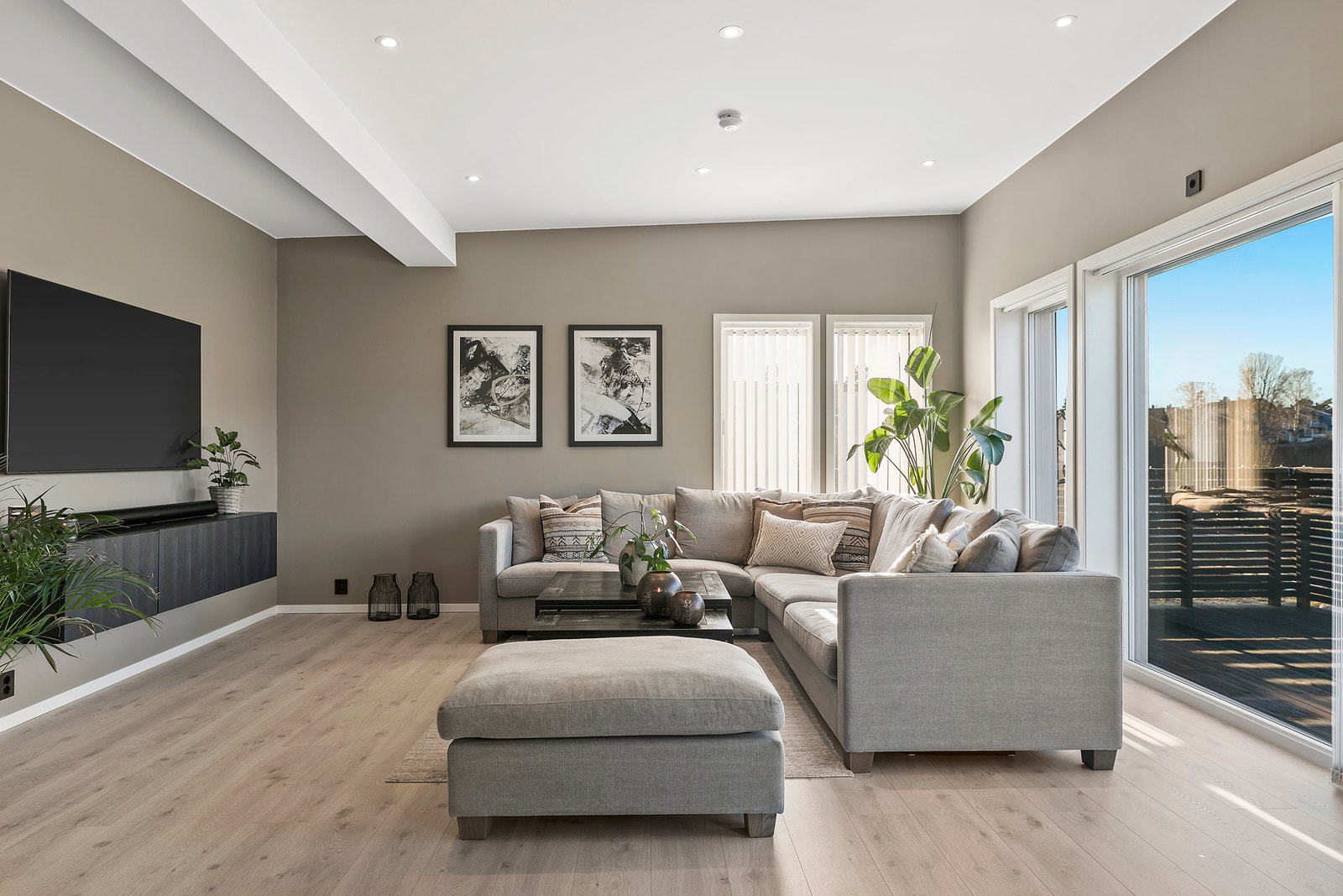 Bildet fra tilsvarende bolig i ett annet prosjekt. Boligen er en endeleilighet og inneholder tilvalg. Galleribilde