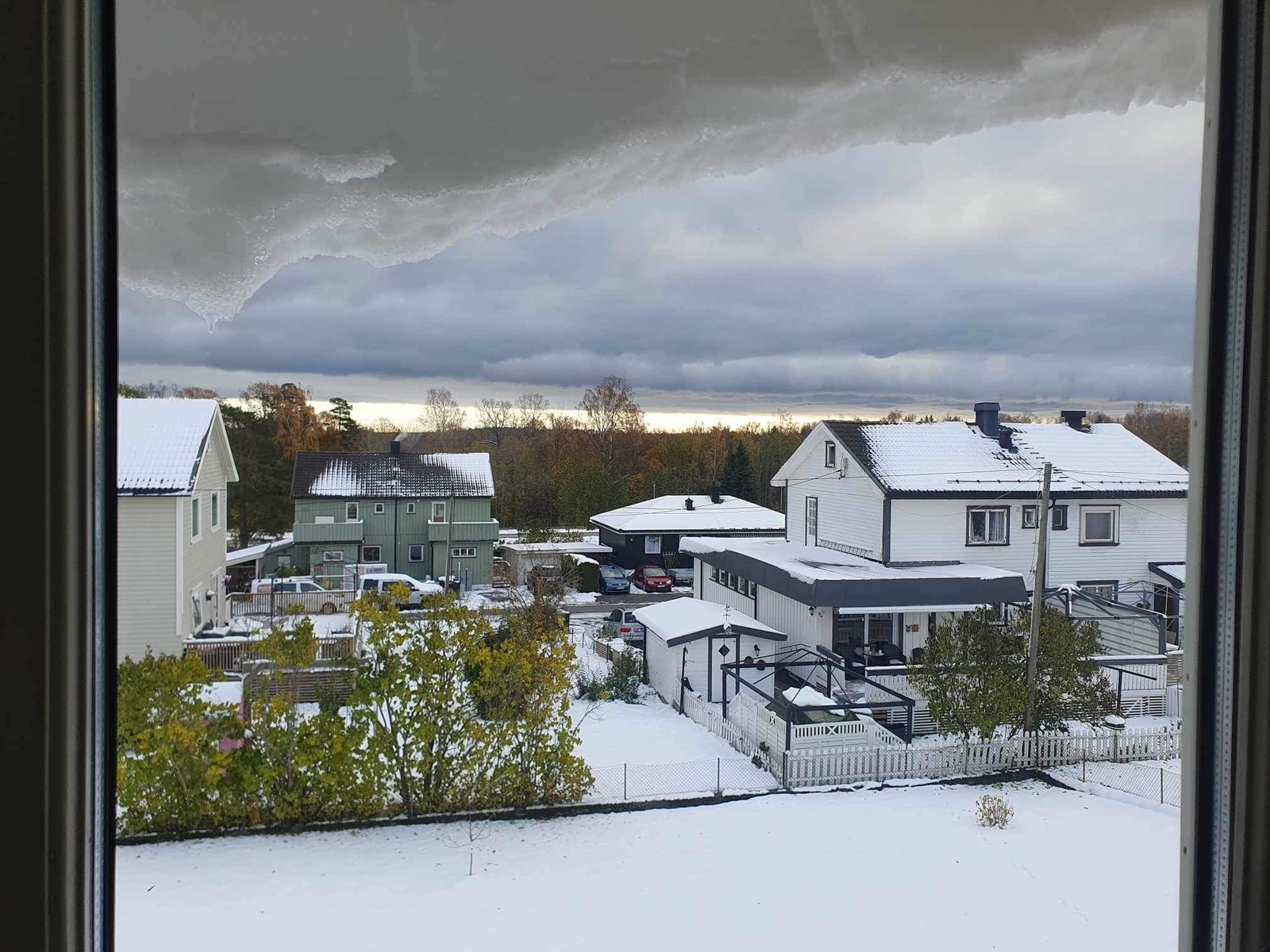 Utsikt fra verandaen Galleribilde