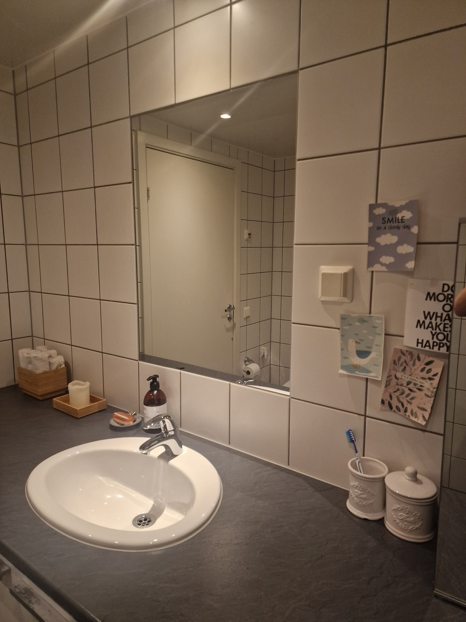 Lyst og delikat bad Galleribilde