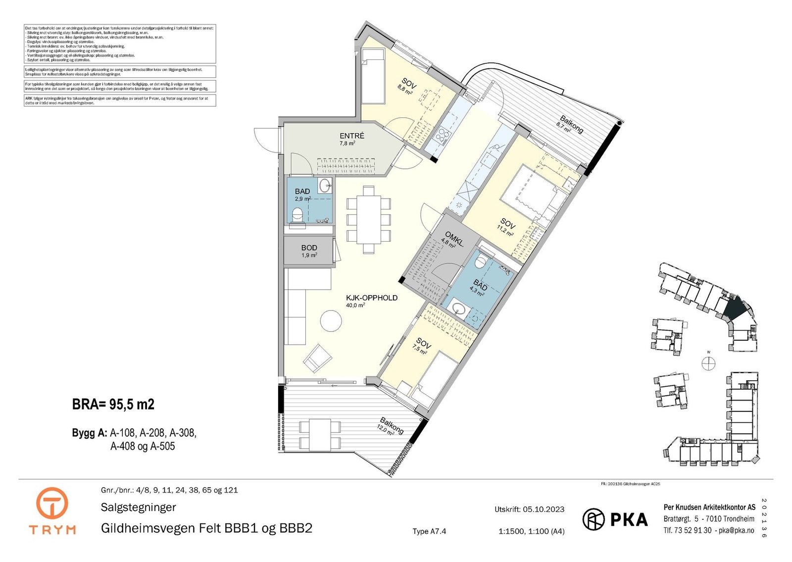 Plantegning. Galleribilde
