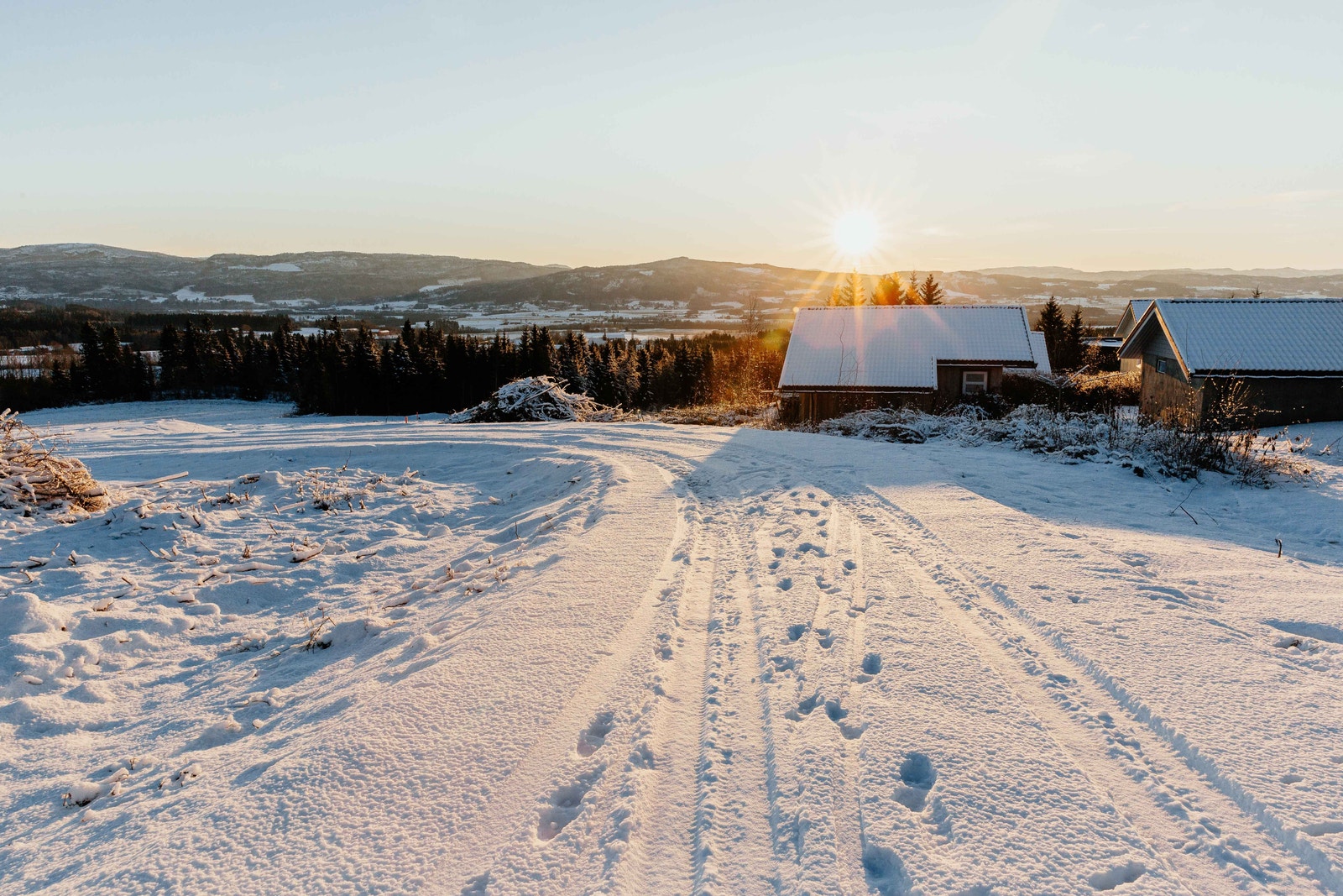 Fantastisk utsikt fra området og eneboligene. Galleribilde