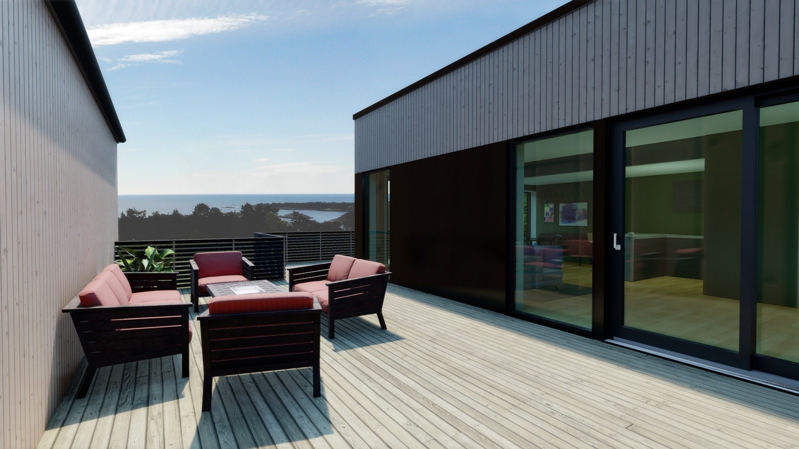 Terrasse 2. etg Galleribilde