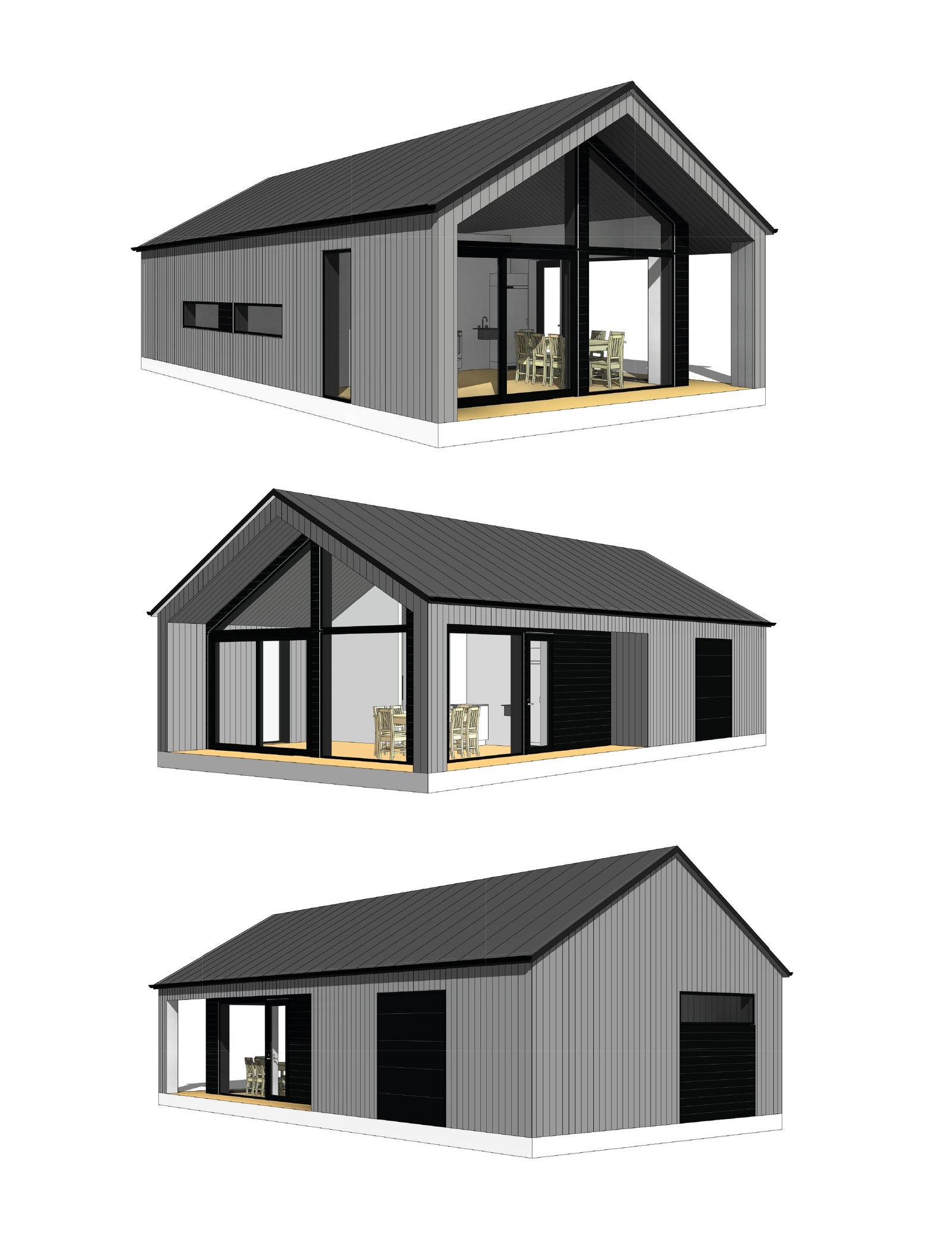 3D felleshus Galleribilde