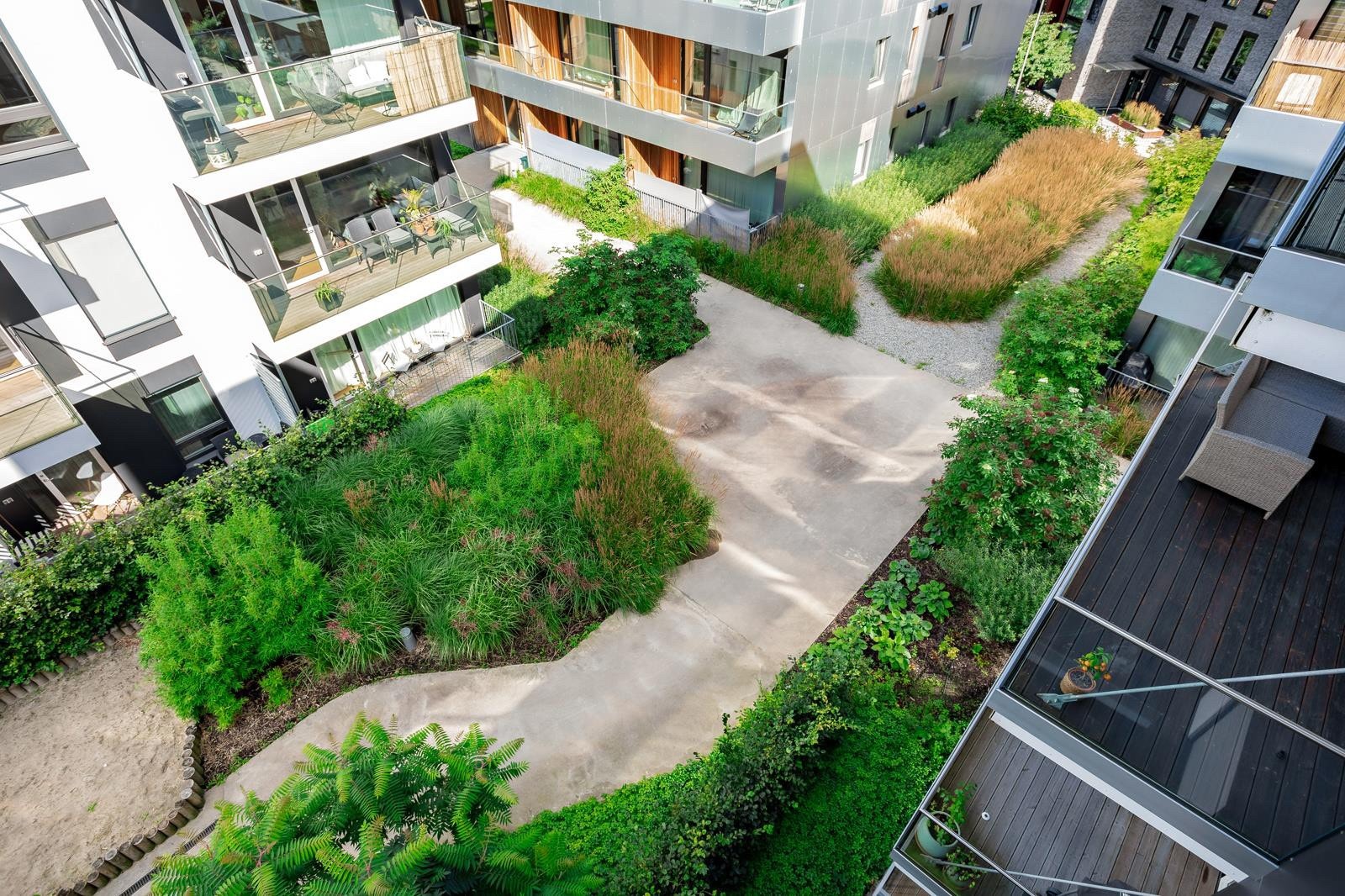 Uteområde. Galleribilde