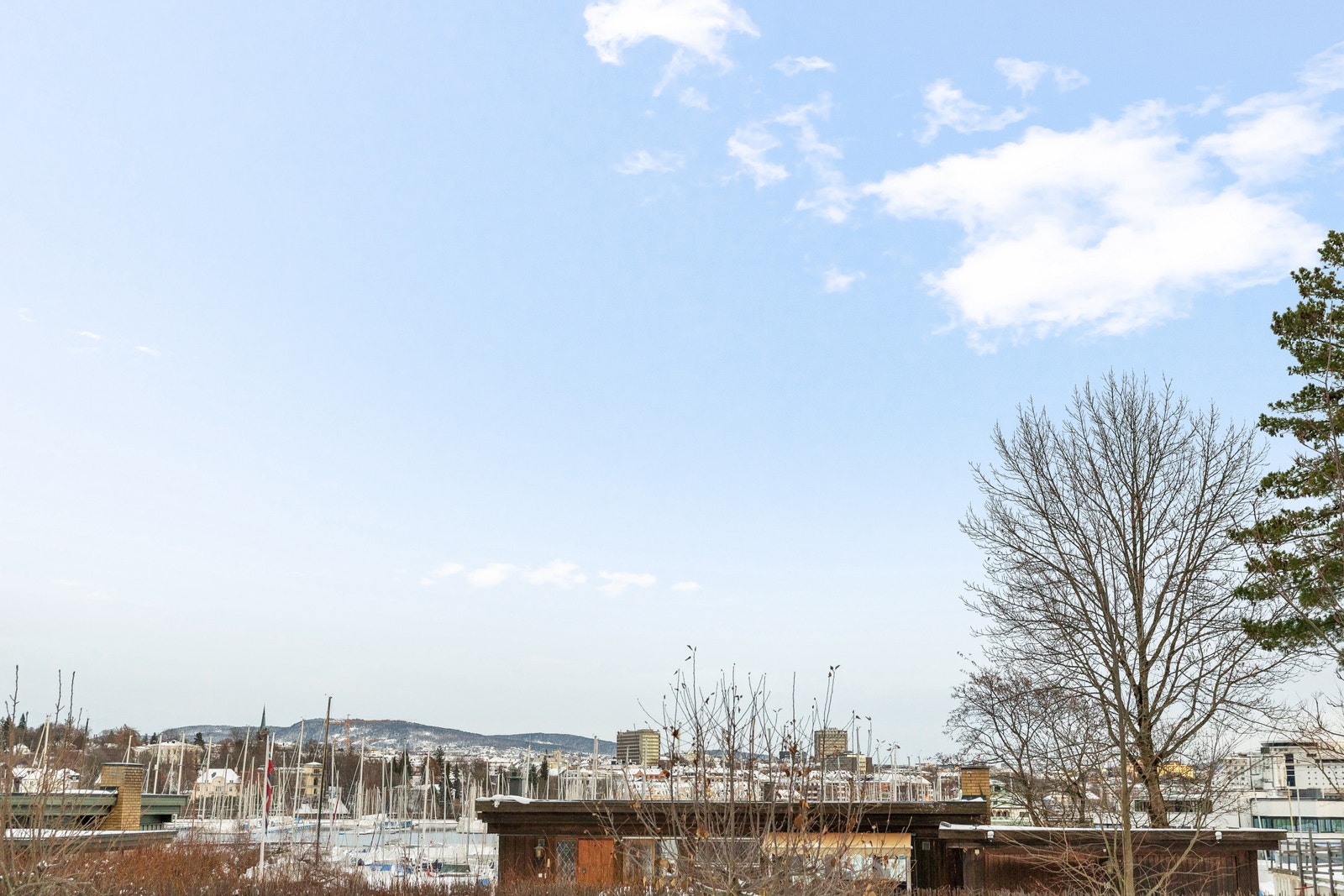 Utsikt fra uteplass Galleribilde