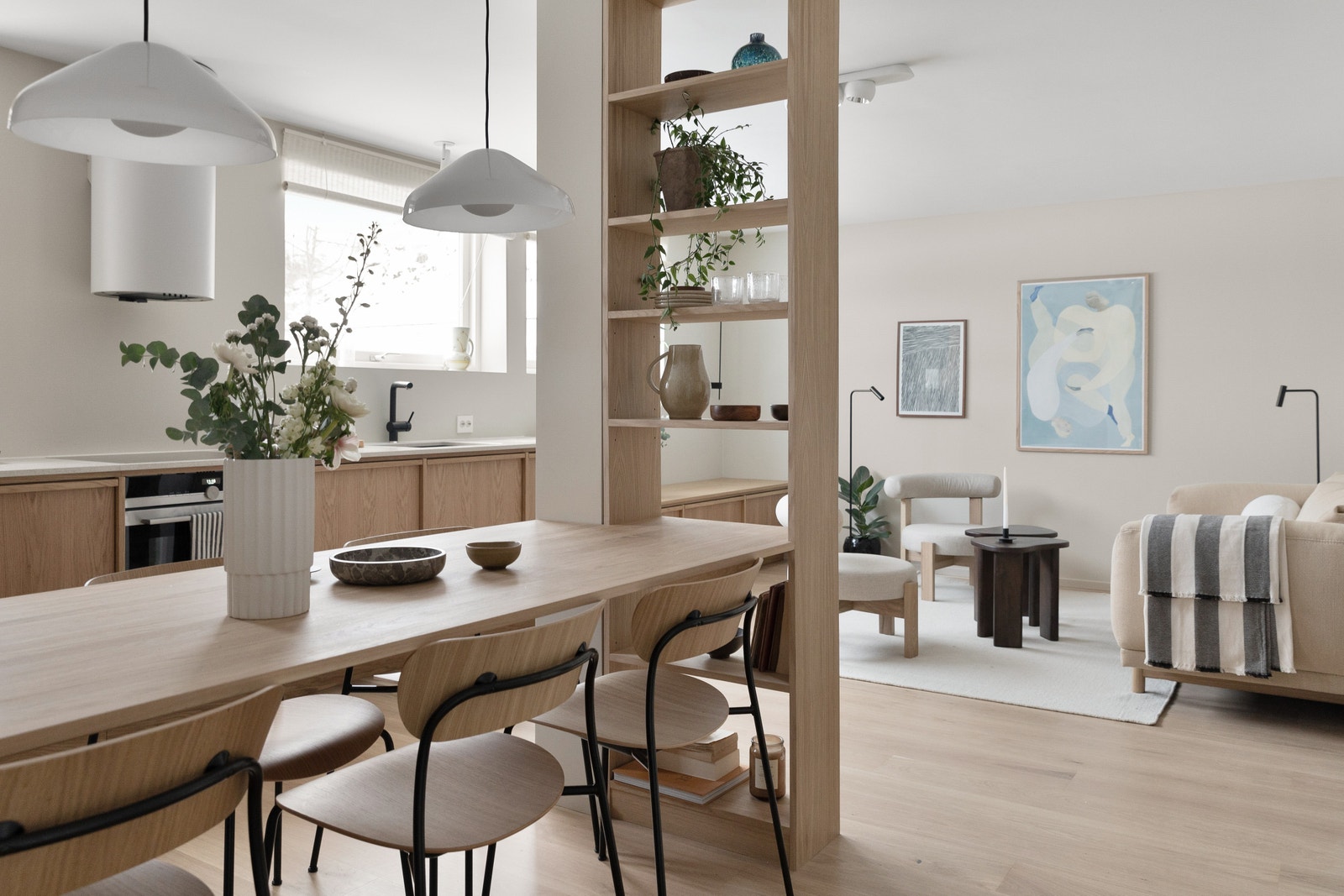 Fra spisebord til stue Galleribilde