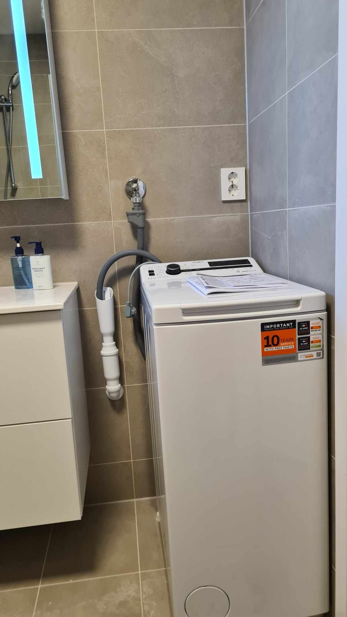 Helt ny og ubrukt vaskemaskin Galleribilde