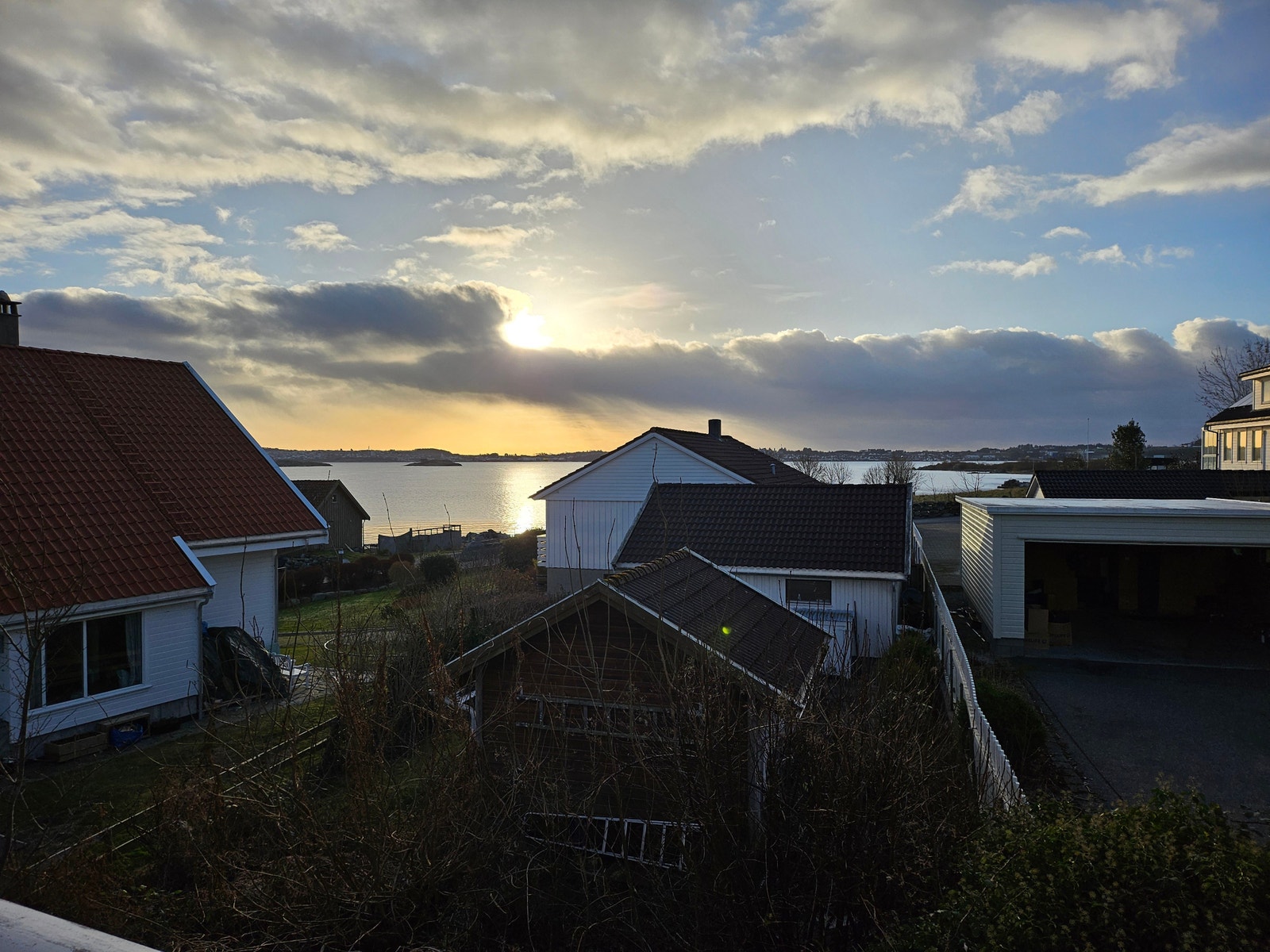 Utsikt fra terrasse Galleribilde