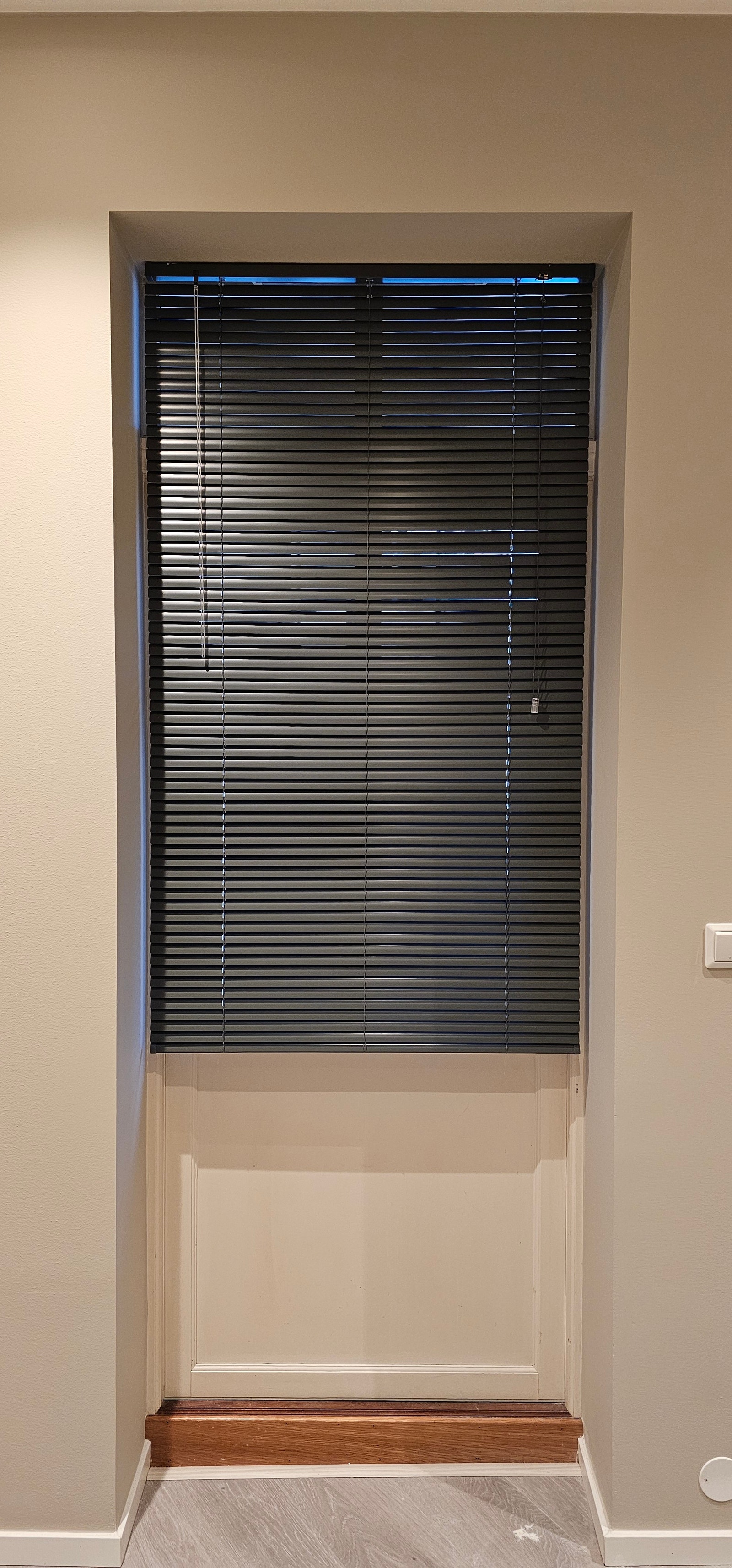 Lukket persienne altandør Galleribilde
