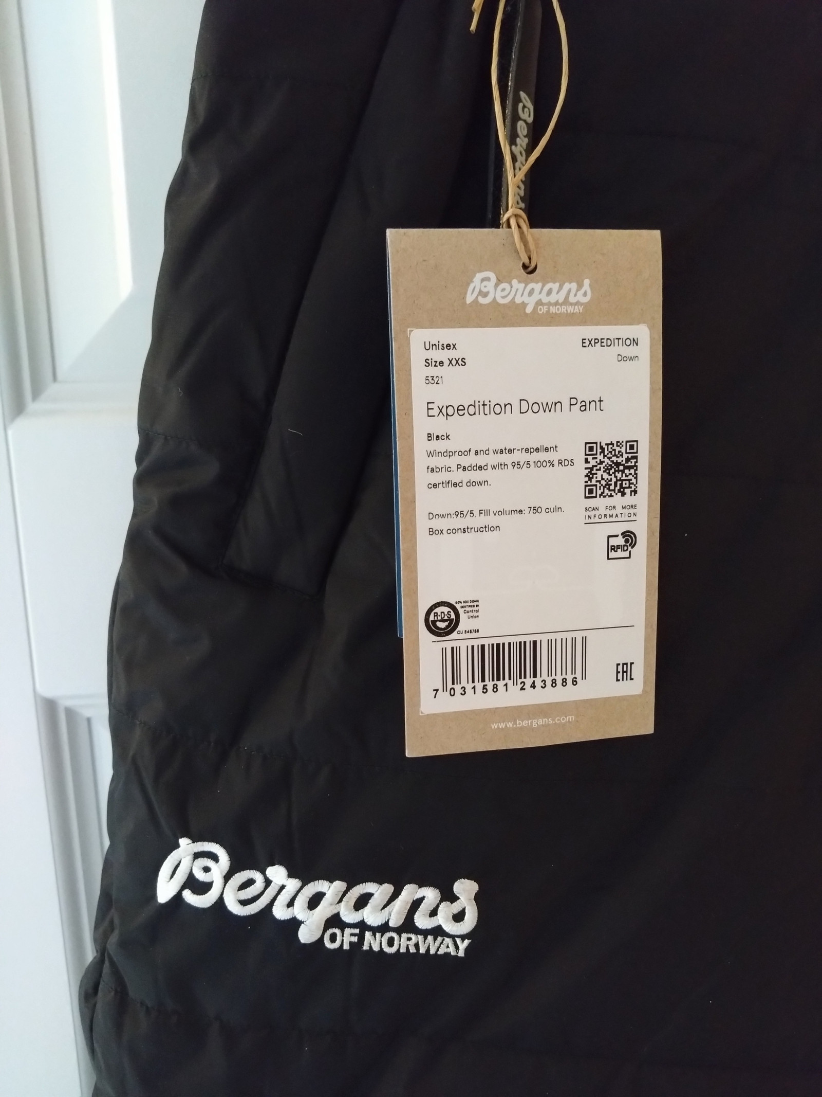 Bergans expedition down pant best sale