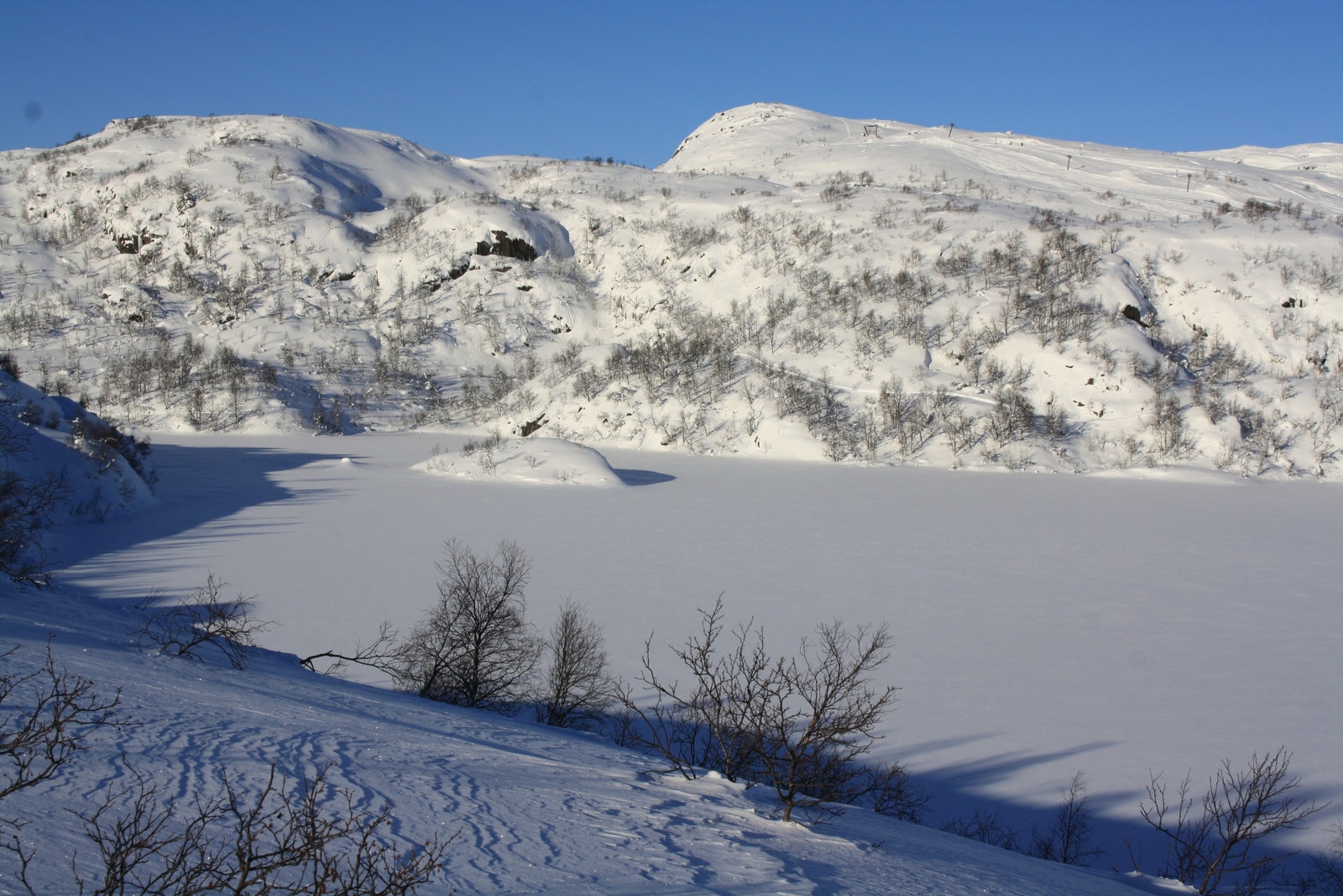 Utsikt fra tomt 11 - Kun ment for orientering, endringer vil kunne forekomme i forbindelse med utbygging av området Galleribilde