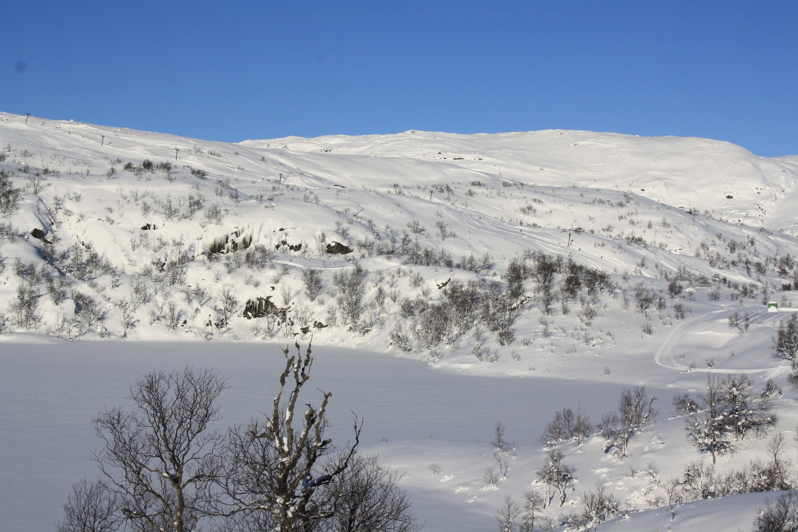 Utsikt fra tomt 21 - Kun ment for orientering, endringer vil kunne forekomme i forbindelse med utbygging av området Galleribilde