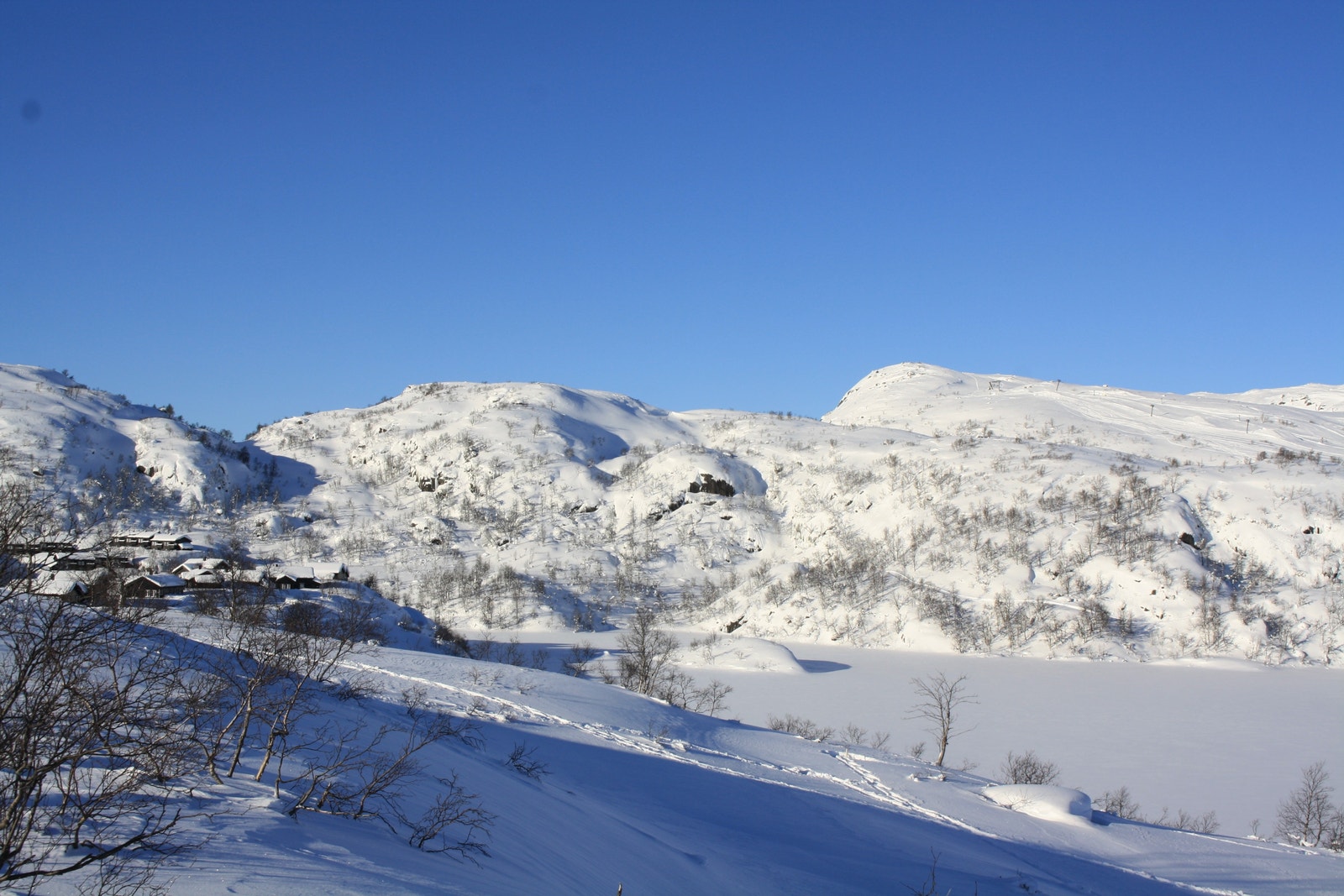 Utsikt fra tomt 15 - Kun ment for orientering, endringer vil kunne forekomme i forbindelse med utbygging av området Galleribilde