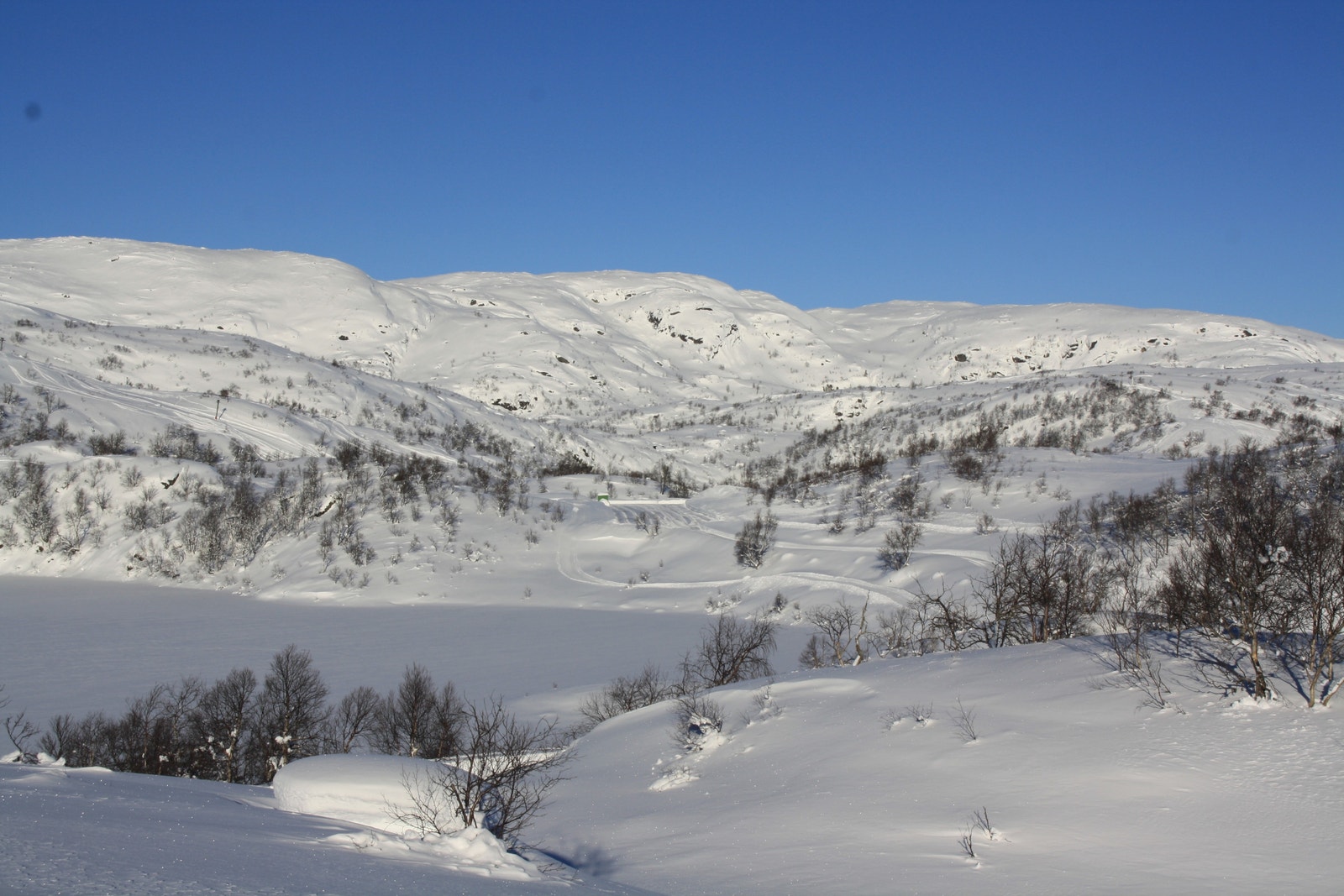 Utsikt fra tomt 14 - Kun ment for orientering, endringer vil kunne forekomme i forbindelse med utbygging av området Galleribilde