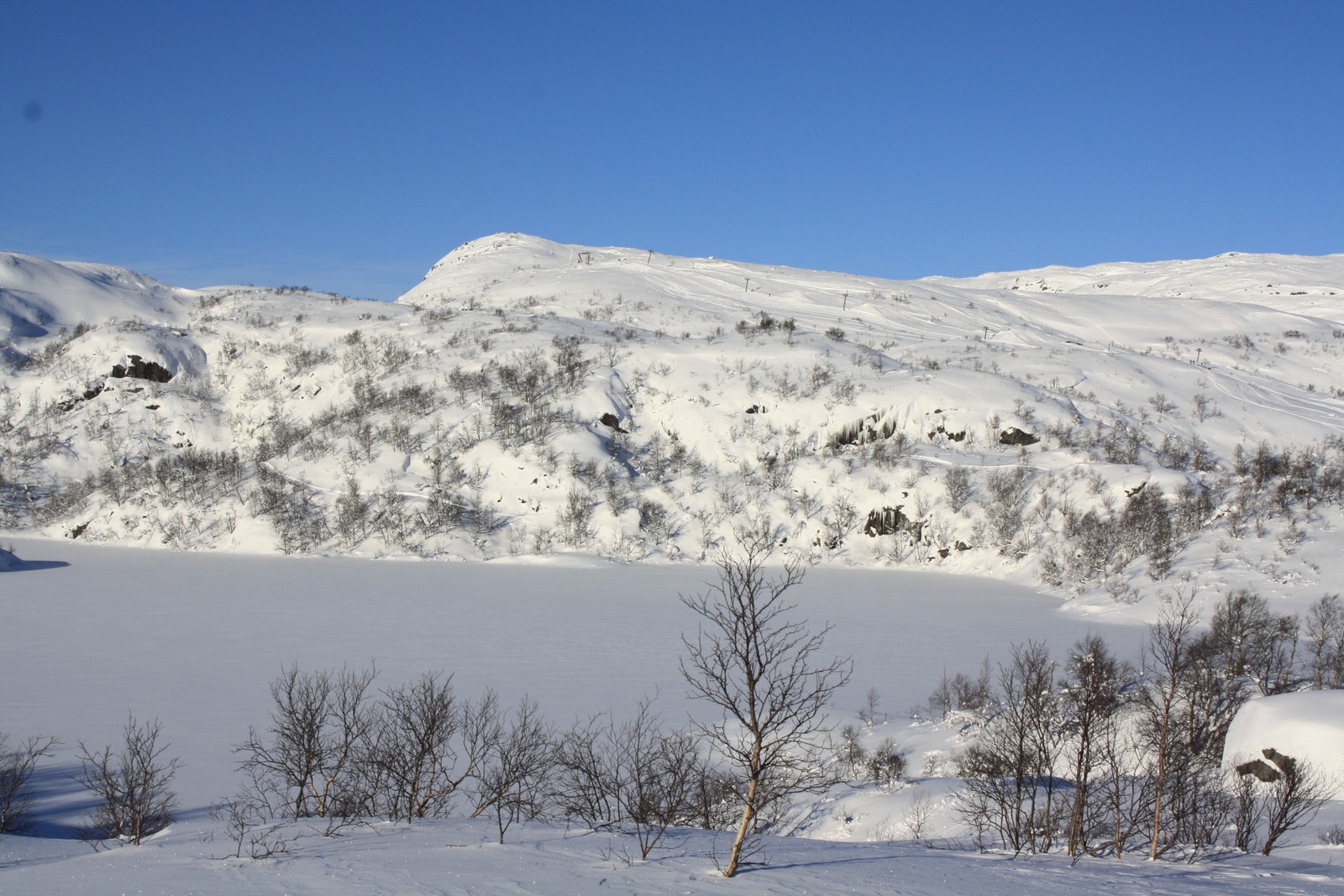 Utsikt fra tomt 24 - Kun ment for orientering, endringer vil kunne forekomme i forbindelse med utbygging av området Galleribilde