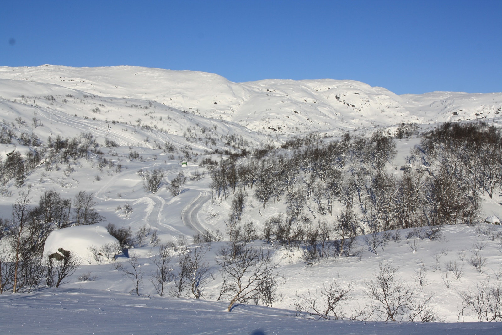 Utsikt fra tomt 24 - Kun ment for orientering, endringer vil kunne forekomme i forbindelse med utbygging av området Galleribilde