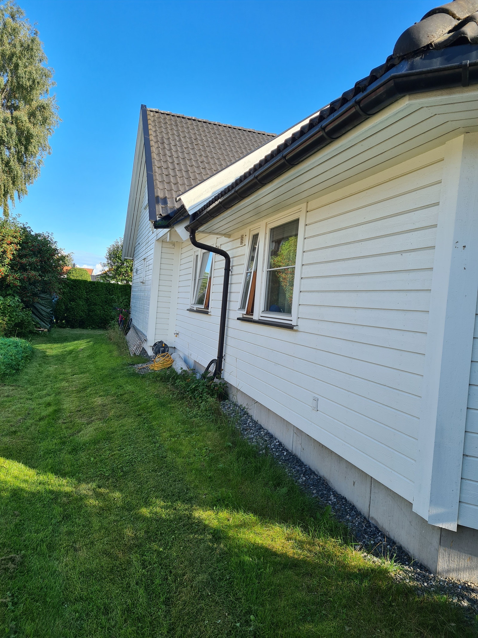 Huset fra nordsiden. Galleribilde