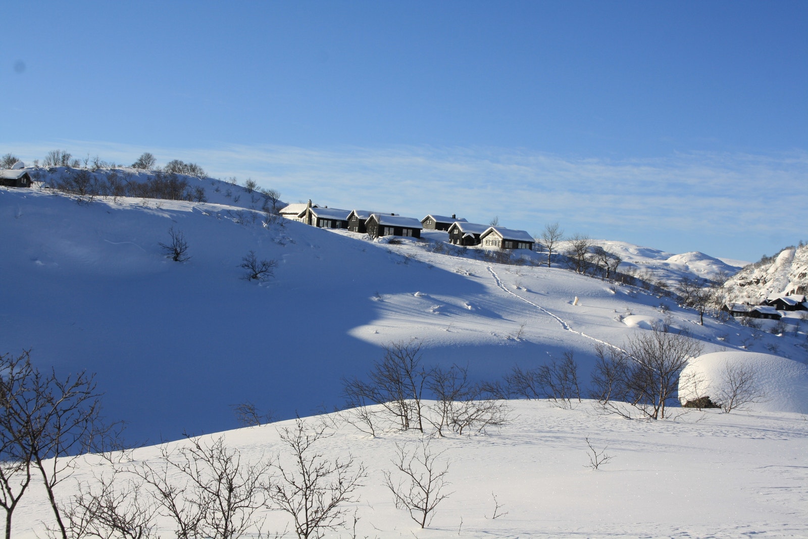 Utsikt fra tomt 23 - Kun ment for orientering, endringer vil kunne forekomme i forbindelse med utbygging av området Galleribilde