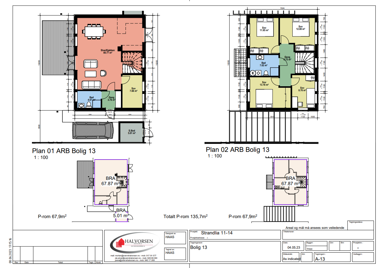 13 plantegning Galleribilde